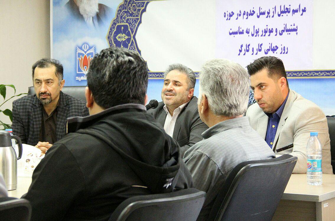شهدای کارگری الگوی رونق و تولید اقتصاد کشورند