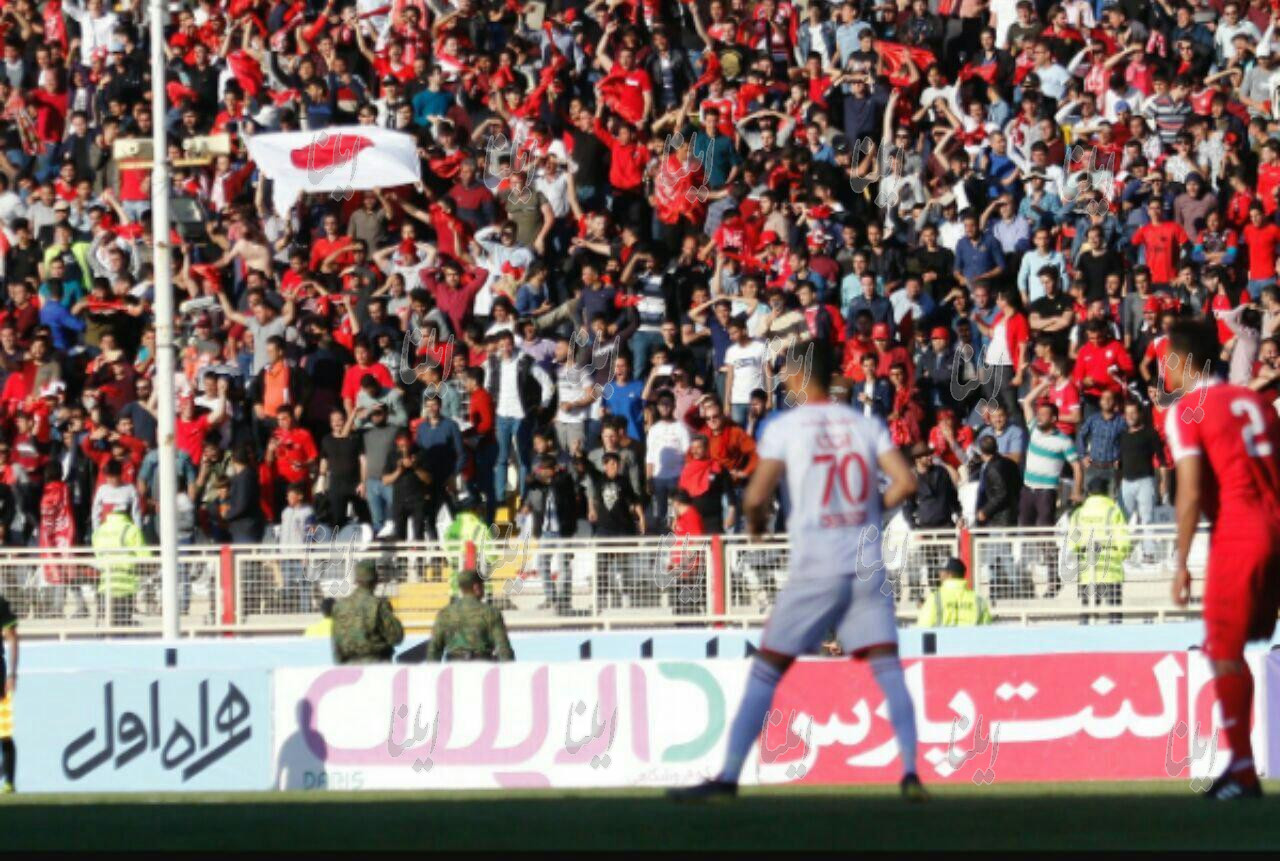 جنجالی&zwnj;ترین تصویر در دیدار تراکتور - پرسپولیس