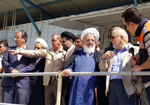 امام جمعه یزد از معدن و واحد‌های صنعتی چادرملو بازدید کرد