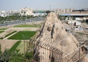 ساخت و ساز غیرمجاز در قلعه ۲ هزار ساله ری