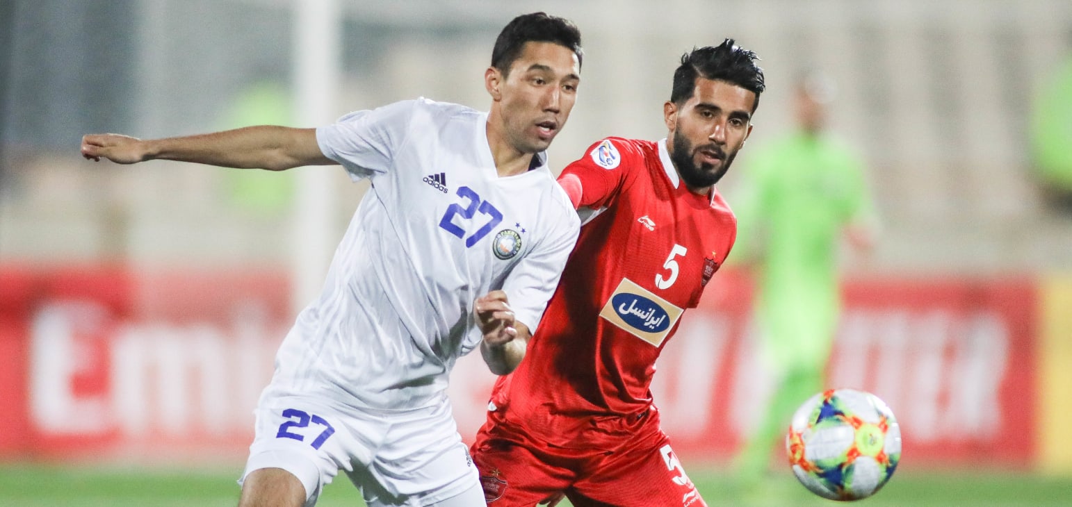 آمار بازی‌های رو در روی پرسپولیس ایران و پاختاکور ازبکستان