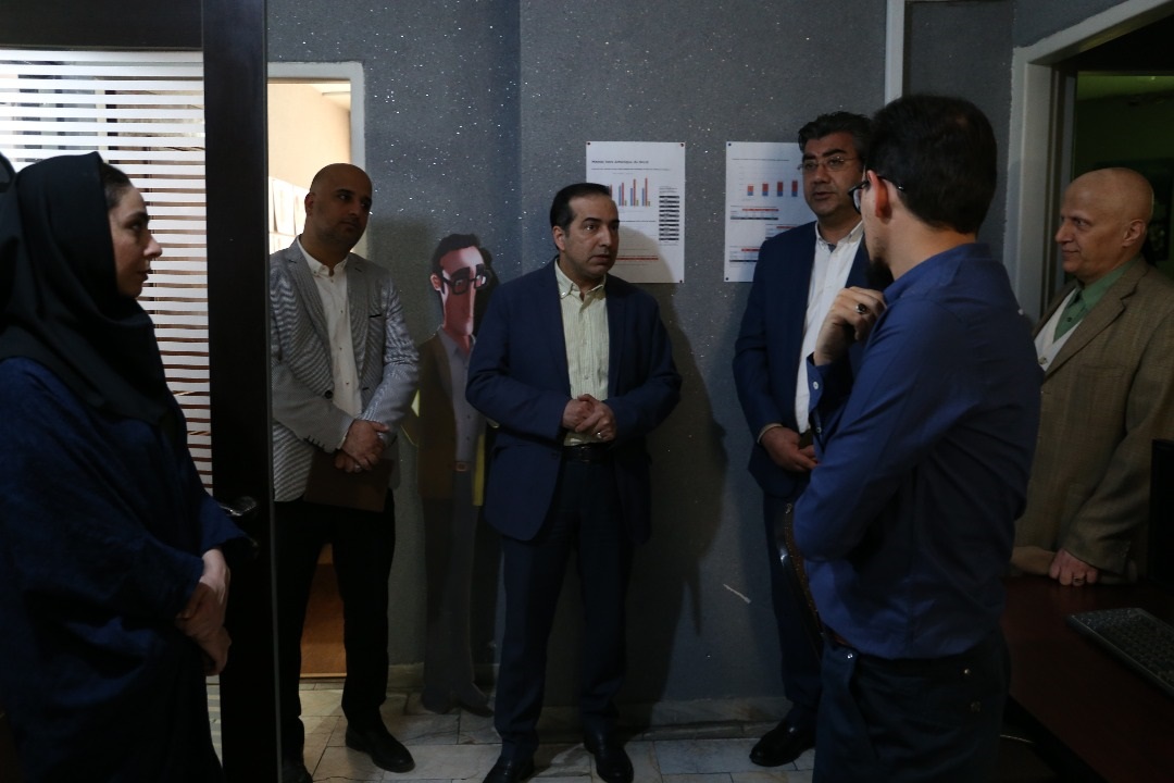 سرپرست سازمان سینمایی از روند تولید انیمیشن سینمایی «آبتین» بازدید کرد
