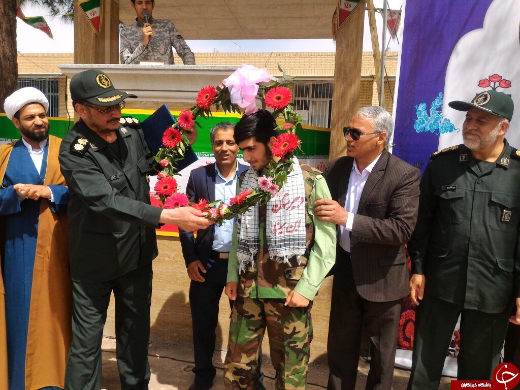 تقدیر رییس سازمان دانش آموزی کشور از نوجوان غیور سیرجانی + تصاویر