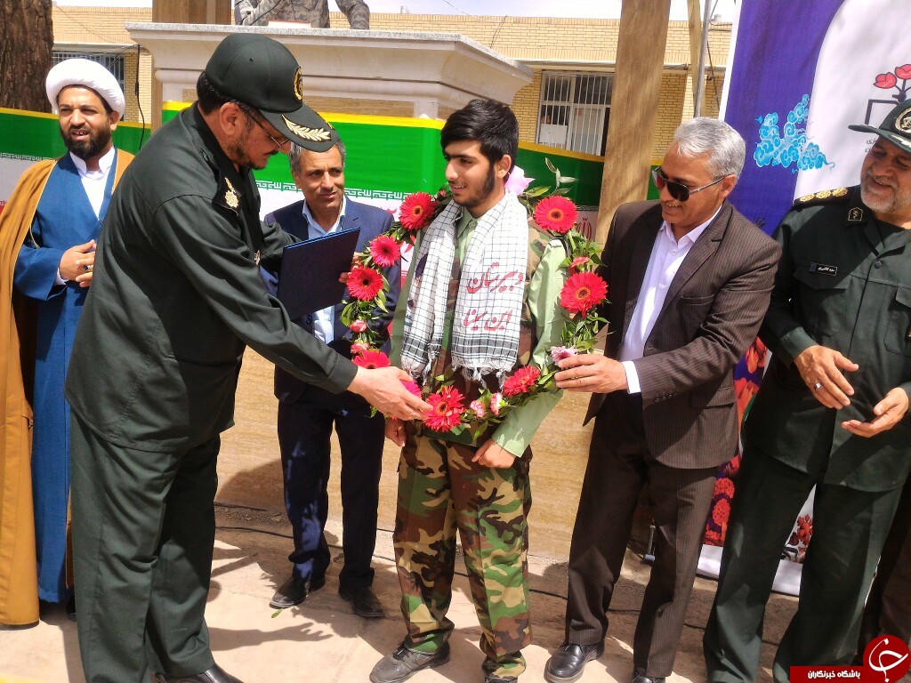 تقدیر رییس سازمان دانش آموزی کشور از نوجوان غیور سیرجانی + تصاویر