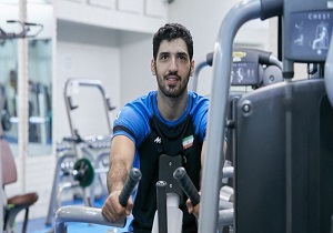 حضور معنوی نژاد در تمرینات تیم ملی
