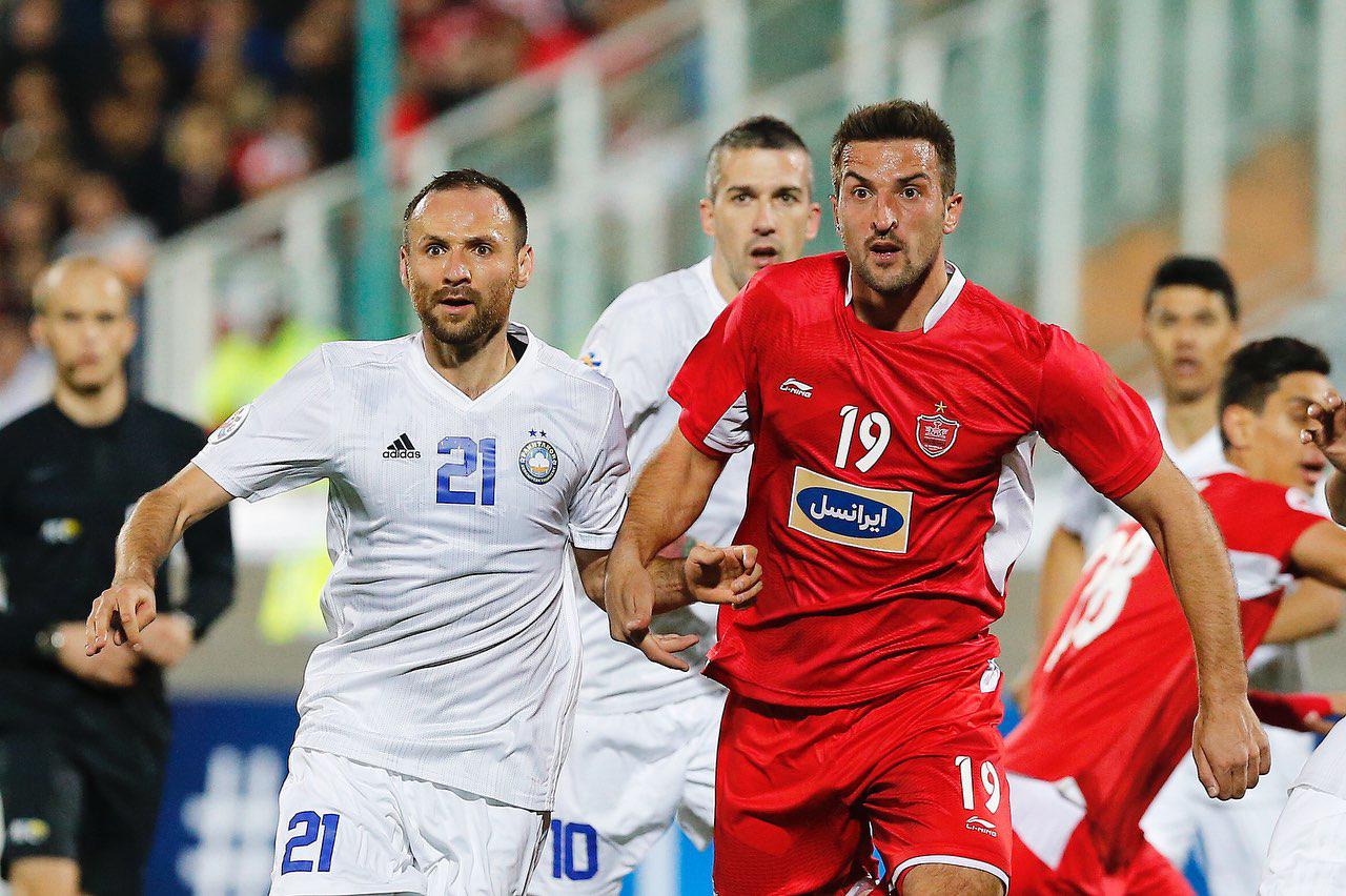 مهاجم پاختاکور در اندیشه دبل مقابل پرسپولیس