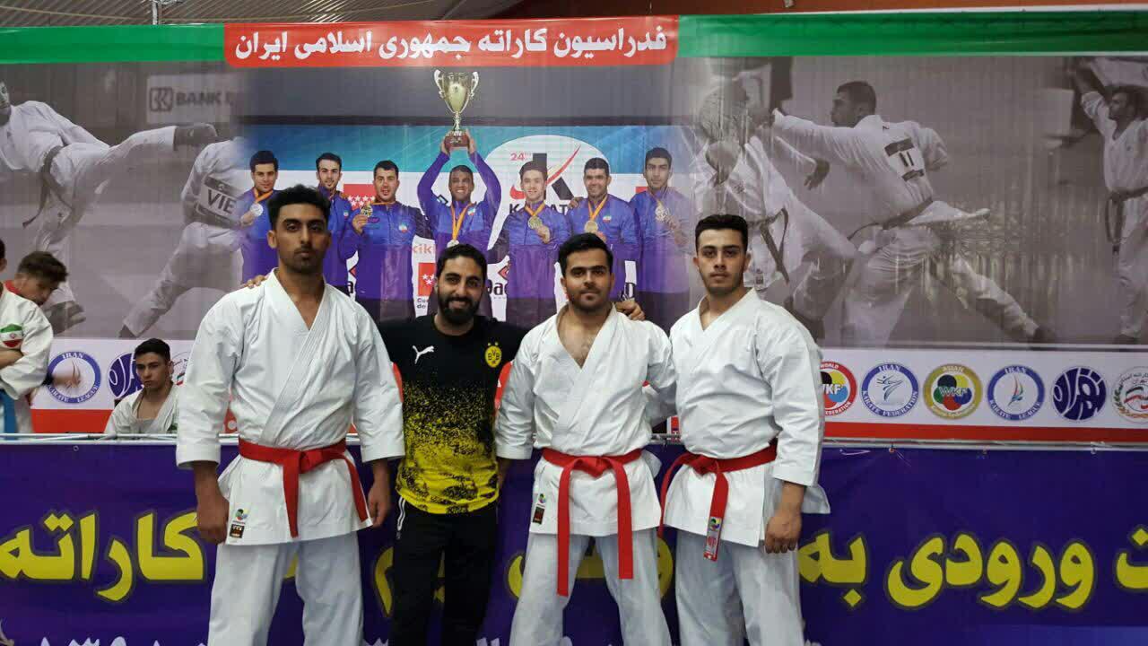 کاتاروهای کرمانی فاتح سوپر لیگ کاراته کشور