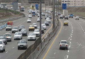 ترافیک نیمه سنگین در محور شهریار-تهران/ انسداد محور شمشک-دیزین