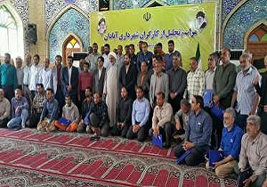 تجلیل از ۸۱ کارگر شهرداری