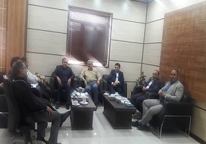 دیدار مدیران رامشیر با مدیرکل امور مالیاتی خوزستان