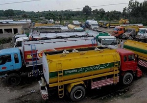 توقف ۲۰۰ تانکر حمل سوخت غیراستاندارد در مرز افغانستان