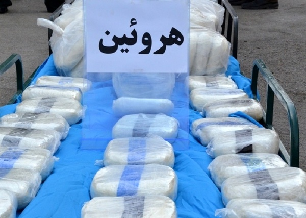 کشف ۳۷ کیلوگرم هروئین از مخفیگاه زوج جوان