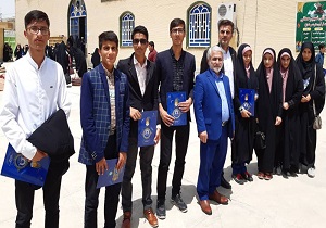 کسب ۵ رتبه مسابقات قرآنی توسط  دانش آموزان باغملکی