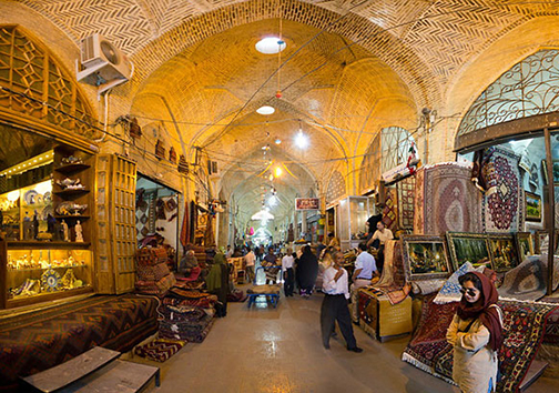 نگاهی به مراکز و بازارهای معروف شیراز