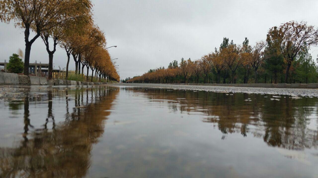 جمع‌آوری آب‌های سطحی در دانشگاه حکیم سبزواری
