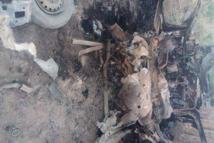 انهدام یک مخفیگاه جنگ افزار و مواد انفجاری طالبان در فراه