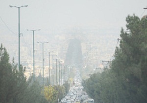 همدان غبارآلود است