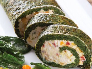 طرز تهیه رولت اسفناج فوق العاده خوشمزه