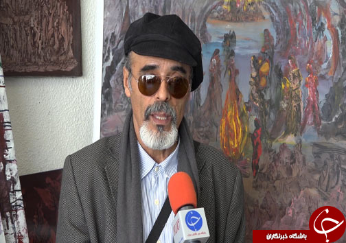 قنادی که تبدیل به نقاش خود آموخته شد + فیلم
