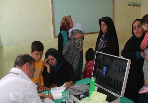 ارائه خدمات بهداشتی پزشکان بسیجی سمنان در لرستان