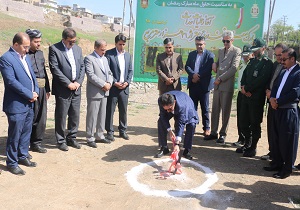 عملیات احداث پارک معلم در سنندج آغاز شد