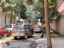 لحظه انفجار وحشتناک در یک هتل + فیلم