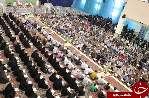 بهار در بهار / برگزاری جمع خوانی قرآن با حضور بیش از ۲ هزار زنجانی در حسینیه اعظم