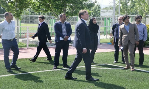 بازدید نمایندگان فیفا از مرکز ملی فوتبال