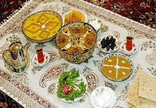 آداب ورسوم ماه مبارک رمضان در آذربایجان شرقی