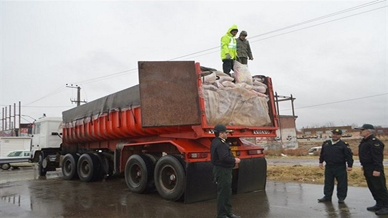 کشف و ضبط ۱۵ تن برنج قاچاق در گناباد