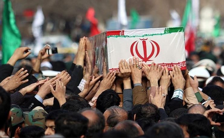 تشییع پیکر ۲ جانباز شهید در استان مرکزی