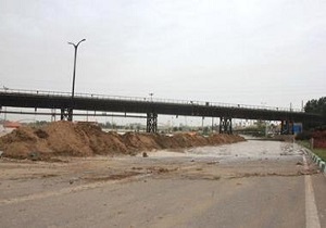 بازگشایی مسیر زیرگذر پل سوم اهواز در محدوده منطقه ۳