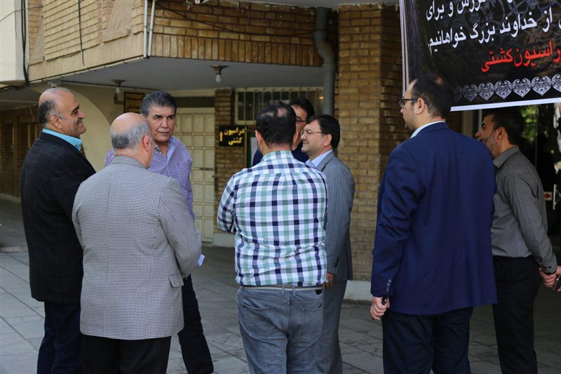 دیدار نعمتی  با رئیس هیئت کشتی استان تهران
