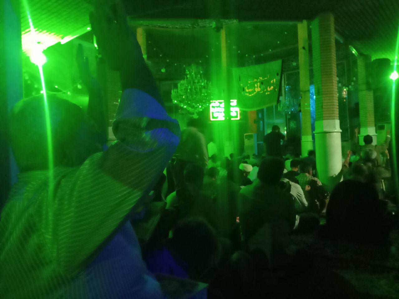 مسجد الشهدا در شب سوم رمضان به یاد سه ساله اباعبدالله (ع)