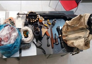 دستگیری شکارچی متخلف در نجف آباد