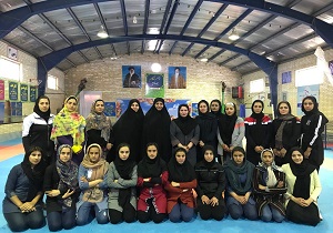 استعدادیابی بانوان کبدی کار در استان سمنان
