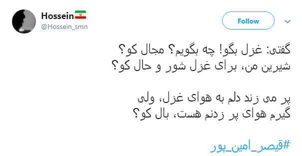 #قیصر_امین_پور/ای دریغ و حسرت همیشگی، ناگهان چقدر زود دیر می شود