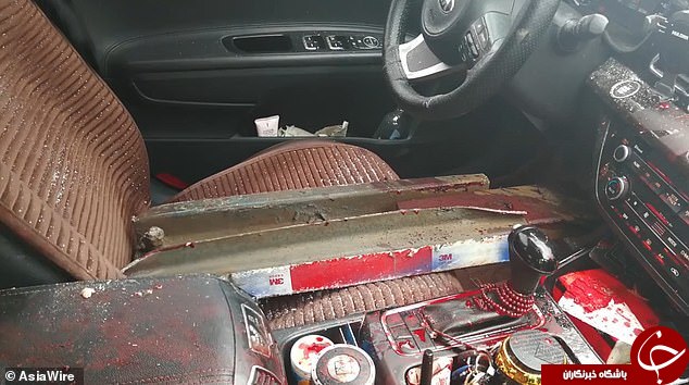 حادثه ای دلخراش در اتوبان که سقوط آهن کامیون رقم زد + فیلم
