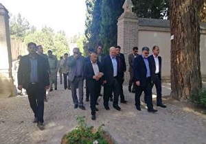 حضور رئیس سازمان محیط زیست کشور در باغ موزه عمارت اکبریه بیرجند