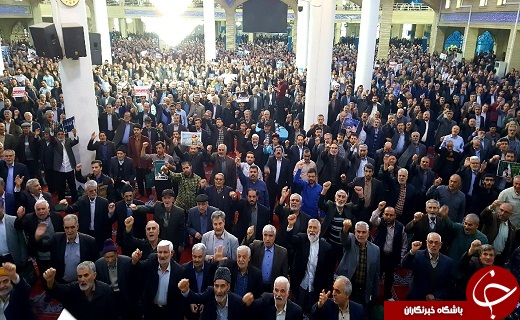 برگزاری راهپیمایی حمایت از بیانیه شورای عالی امنیت ملی در آذربایجان غربی