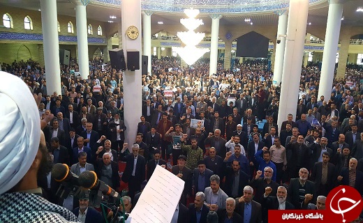 برگزاری راهپیمایی حمایت از بیانیه شورای عالی امنیت ملی در آذربایجان غربی
