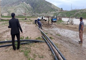 وصل شدن آب شرب تمامی روستا‌های سیلزده لرستان