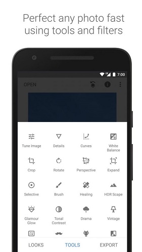 دانلود Snapseed 2.19.0.201 - بهترین برنامه ویرایش تصویر برای اندروید