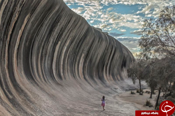 دیوار سنگی Hyden استرالیا در عکس روز نشنال جئوگرافیک