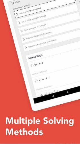 دانلود Photomath-Camera Calculator v5.1.3 - برنامه حل مسائل ریاضی با دوربین برای اندروید