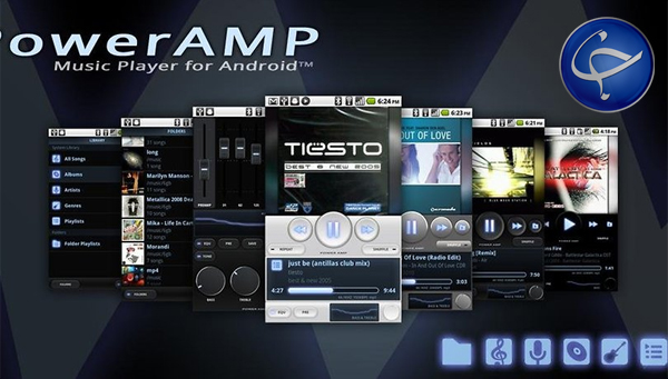 دانلود Poweramp Music Player 3.862 - برنامه حرفه&zwnj;ای پخش موسیقی برای اندروید