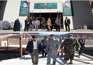 فرماندار خرم‌آباد از پروژه مرکز فرهنگی و موزه دفاع مقدس استان بازدید کرد