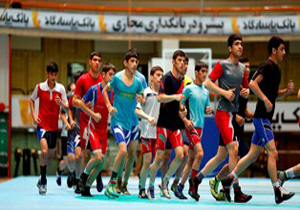 ۱۳ آزادکار مازندرانی در اردوی تیم ملی کشتی جوانان