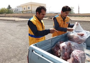 توقیف محموله غیرمجاز گوشت منجمد در دامغان