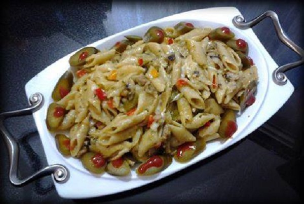 پاستا با سس راتاتوئی